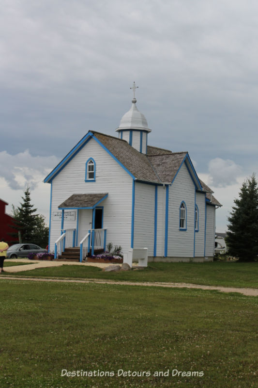 Rural Manitoba History at Arborg and District Multicultural Heritage Village,where restored buildings preserve the past. 