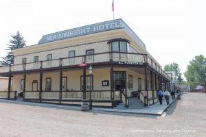 Wainwright Hotel in Heritage Park Historical Village in Calgary, Alberta