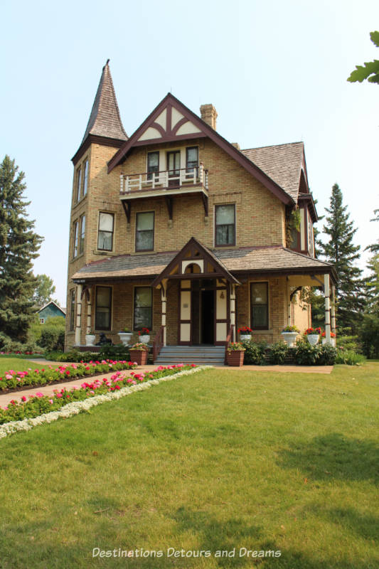 Prince House, circa 1894, in Heritage Park Historical Village in Calgary, Alberta