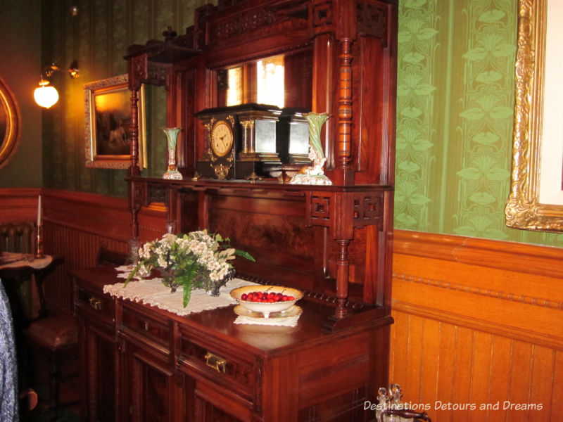 Dining room at Dalnavert Museum, Winnipeg, Manitoba