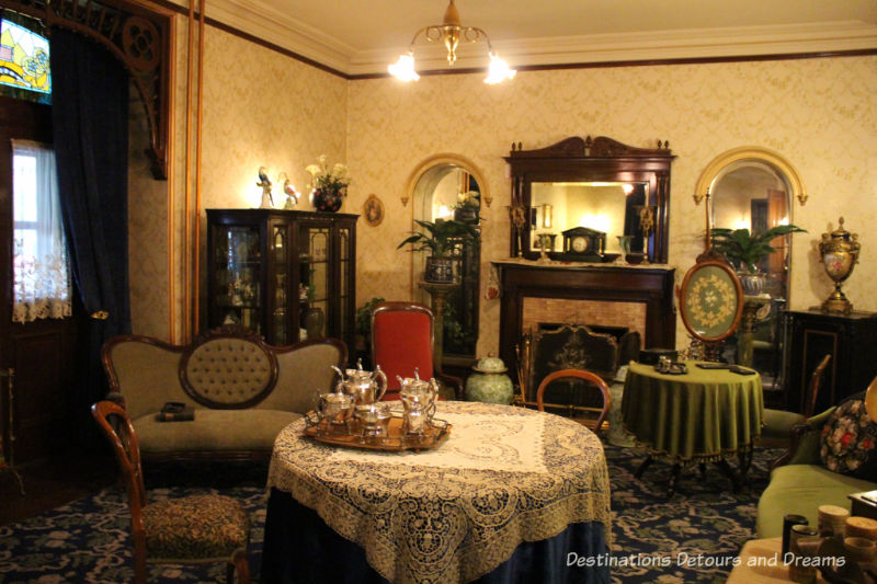 Parlour at Dalnavert Museum, Winnipeg, Manitoba