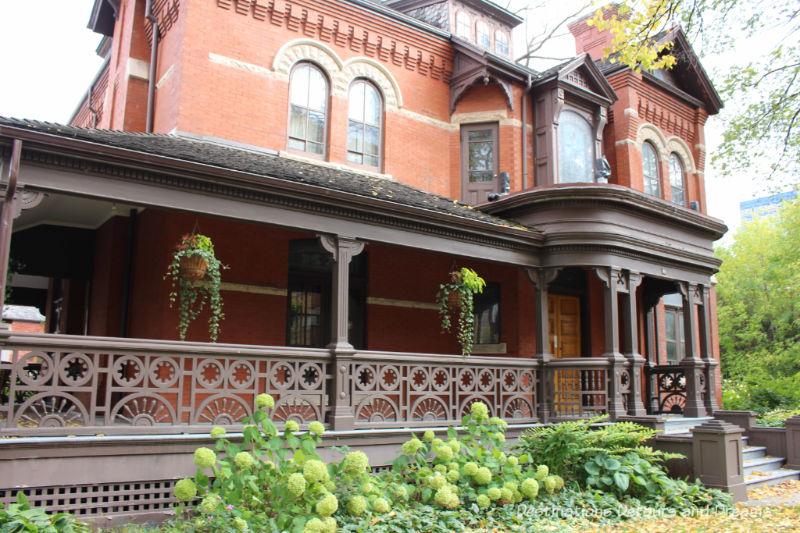 Dalnavert Museum in downtown Winnipeg, Manitoba offers a look into upper-class life of the late 1800s.