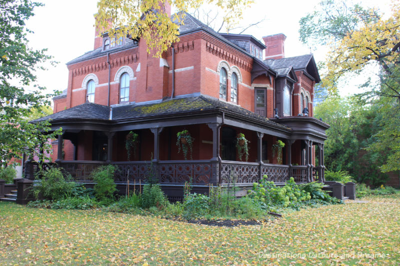 Dalnavert Museum in downtown Winnipeg, Manitoba offers a look into upper-class life of the late 1800s.