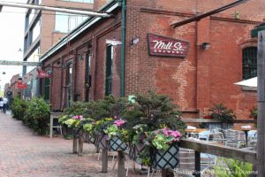 Toronto Distillery District: a Victorian industrial site in Toronto, Ontario is now an arts, culture and entertainment destination