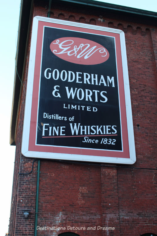 Toronto Distillery District: a Victorian industrial site in Toronto, Ontario is now an arts, culture and entertainment destination