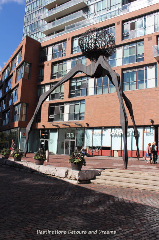 Toronto Distillery District: a Victorian industrial site in Toronto, Ontario is now an arts, culture and entertainment destination