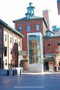 Toronto Distillery District: a Victorian industrial site in Toronto, Ontario is now an arts, culture and entertainment destination