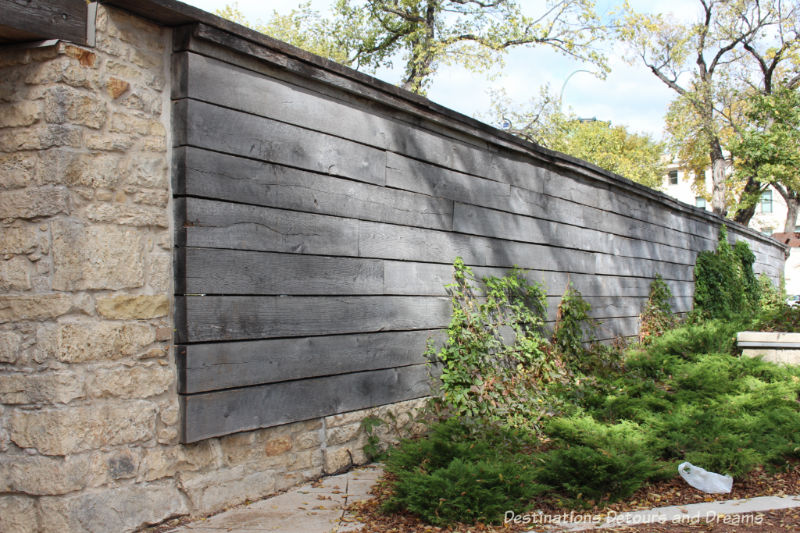 Discovering history at Upper Fort Garry Provincial Park in Winnipeg, Manitoba through technology, art, gardens and an old gate