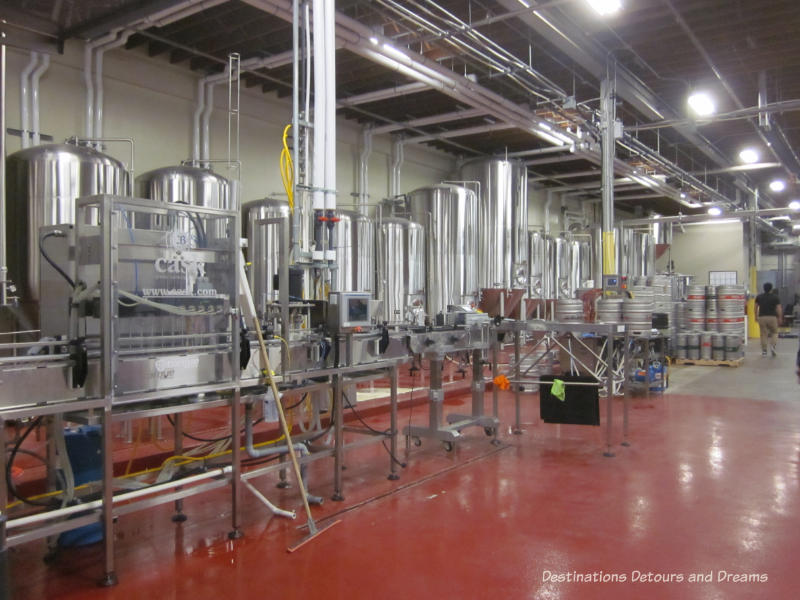 Winnipeg ale Trail: tour of Torque Brewing #Winnipeg #brewery 