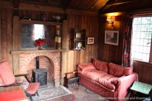 Holiday Chalet at the Rural Life Centre in Tilford, Surrey showcasing over 150 years of British rural life