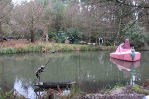 The Striking Serenity of the Sculpture Park in Churt: A woodland garden of eclectic sculptures in the rolling Surrey Hills