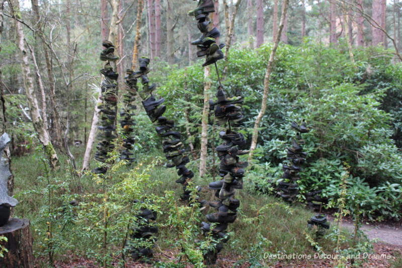 The Striking Serenity of the Sculpture Park in Churt: A woodland garden of eclectic sculptures in the rolling Surrey Hills