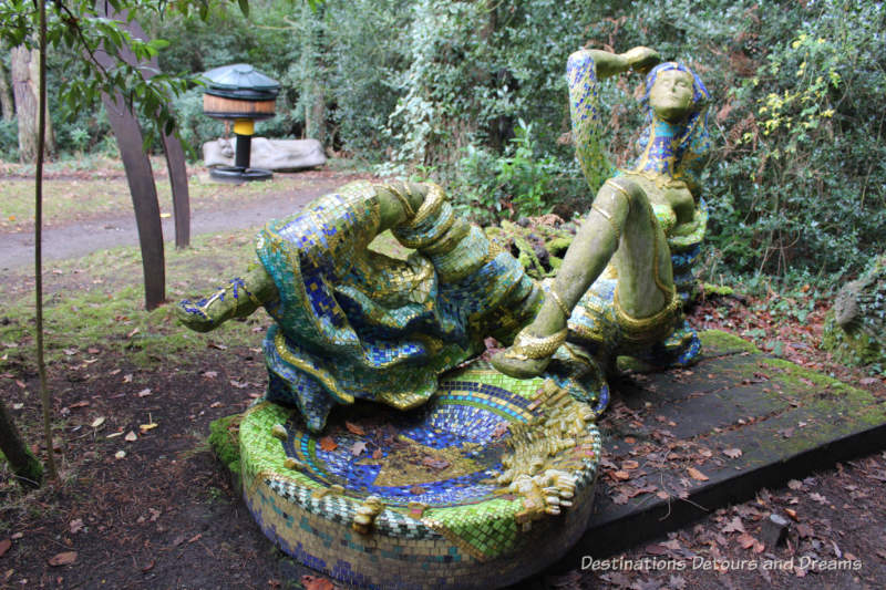 The Striking Serenity of the Sculpture Park in Churt: A woodland garden of eclectic sculptures in the rolling Surrey Hills