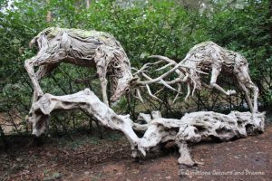 The Striking Serenity of the Sculpture Park in Churt: A woodland garden of eclectic sculptures in the rolling Surrey Hills