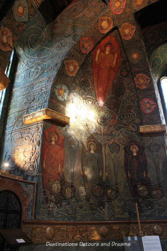 The Mystical and Extraordinary Watts Chapel: a Cemetery Chapel in Crompton, Surrey designed as work of art by Mary Watts