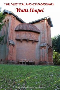 The Mystical and Extraordinary Watts Chapel: a Cemetery Chapel in Crompton, Surrey designed as work of art by Mary Watts #Watts #chapel #Surrey #art