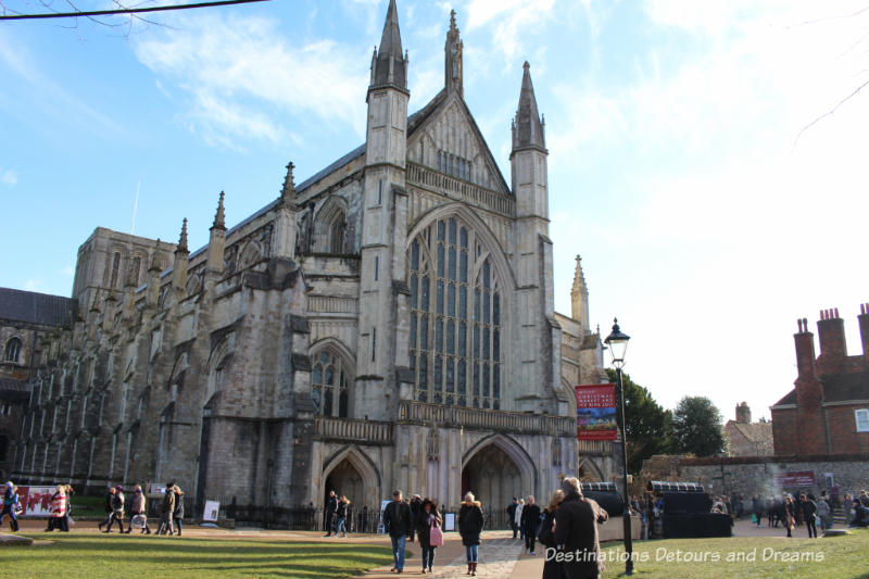 Winchester Christmas Market: A traditional German-style Christmas market on the grounds of historic Winchester Cathedral