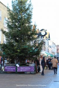 Winchester High Street at Christmas