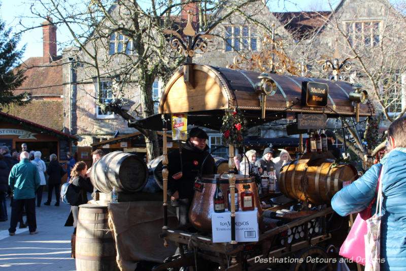 Winchester Christmas Market: A traditional German-style Christmas market on the grounds of historic Winchester Cathedral