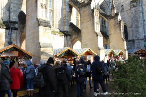 Winchester Christmas Market: A traditional German-style Christmas market on the grounds of historic Winchester Cathedral