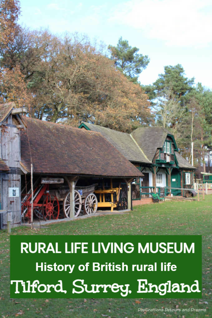 The Rural Life Living Museum in Tilford, Surrey has the
largest countryside historical collection in England's South