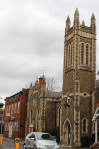 Vernon House, has a ceramic roundel on a wall, stating that King Charles I stayed in the house (earlier known as Culver Hall) for one night, as a prisoner, before going to London, for trial and eventual execution.