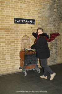 Platform 9 3/4 at King's Cross Station