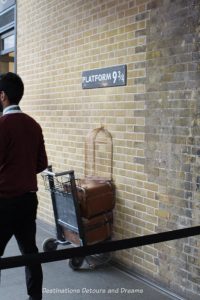 Platform 9 3/4 at King's Cross Station