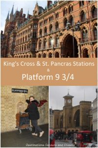 History and fantasy at Platform 9 3/4. King's Cross Station, St Pancras Station and Hogwarts Express, London, England #london #HarryPotter #train #trainhistory