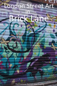 London street art in Brick Lane