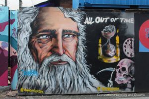 London street art in Shoreditch
