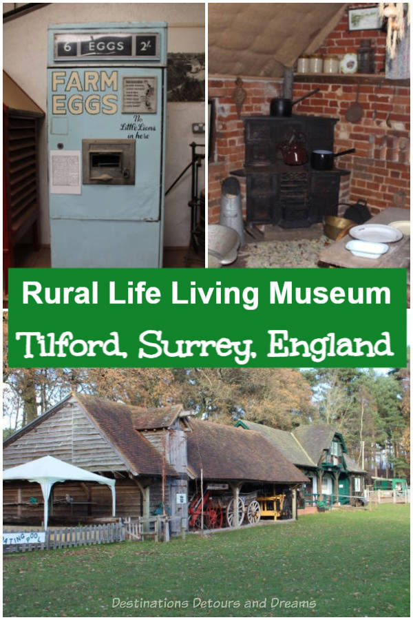 The Rural Life Living Museum in Tilford, Surrey has the
largest countryside historical collection in England's South