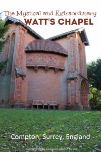 The Mystical and Extraordinary Watts Chapel: a Cemetery Chapel in Crompton, Surrey designed as work of art by Mary Watts #Watts #chapel #Surrey #art