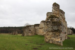 The Otherworldly Ruins of Waverley Abbey, Britain's first Cistercian monastery, located in the Surrey countryside near Farnham