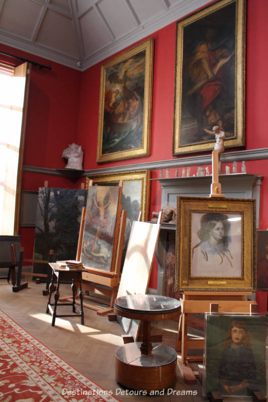 G F Watts studio at Watts Gallery - Artists' Village in Compton, Surrey