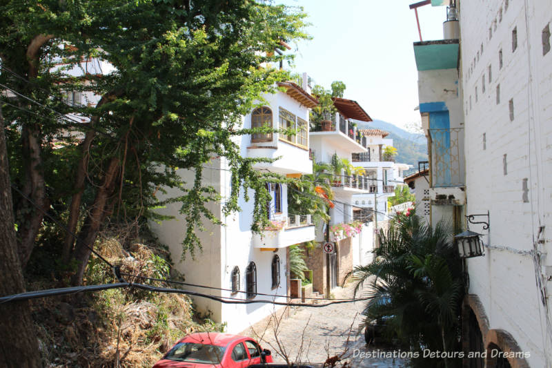 Street in "Gringo Gulch" area of Puerto Vallarta