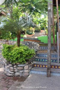 Impressions of Puerto Vallarta: tiled staircase