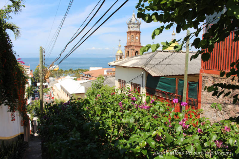 The Colourful Architecture and History of Gringo Gulch, Puerto Vallarta, Mexico: the view