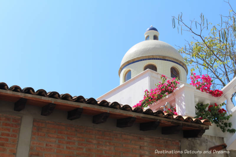 The Colourful Architecture and History of Gringo Gulch, Puerto Vallarta, Mexico: cupola