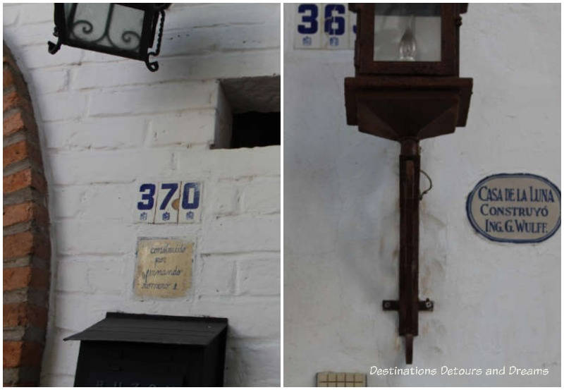 The Colourful Architecture and History of Gringo Gulch, Puerto Vallarta, Mexico: plaques identify homes by Wullf and Romero