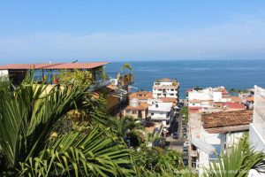 View from Gringo Gulch in Puerto Vallarta, Mexico