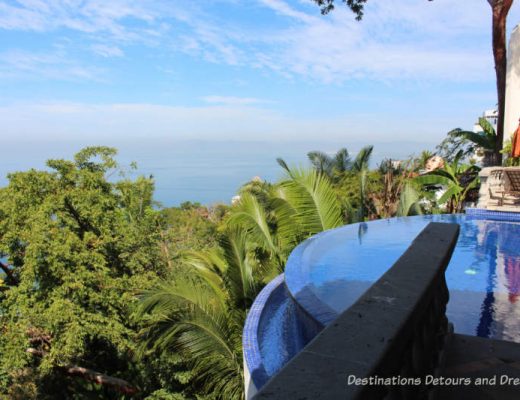 View from one of the homes on the Puerto Vallarta home tour of architecturally interesting homes