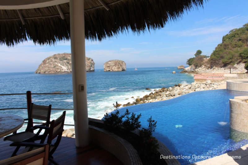 View of Los Arcos Marine Park from one of the homes on the Puerto Vallarta IFC Home Tour