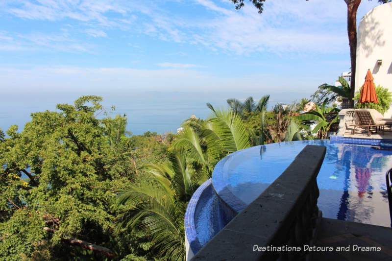 View from one of the homes on the Puerto Vallarta home tour of architecturally interesting homes