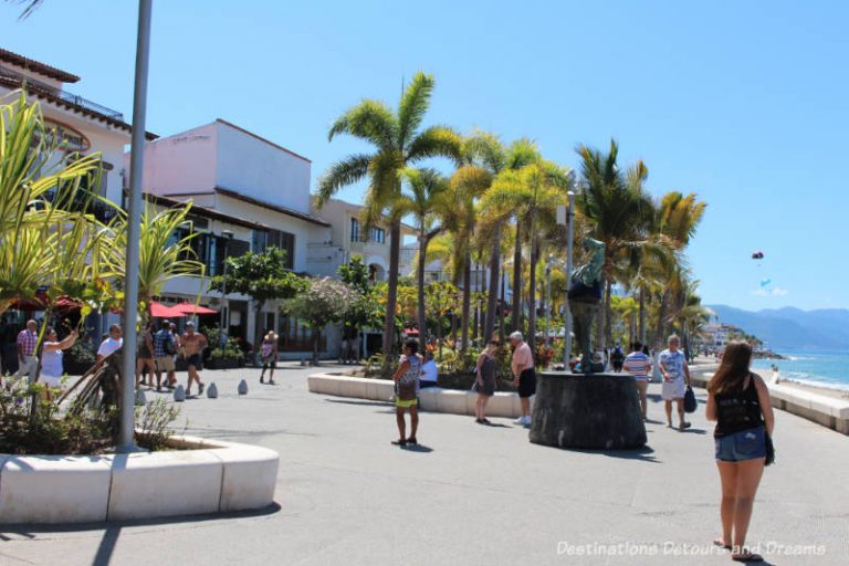 Strolling the Puerto Vallarta Malecon