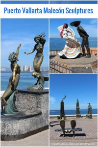 Seaside Sculptures Along the Malecón in Puerto Vallarta, Mexico