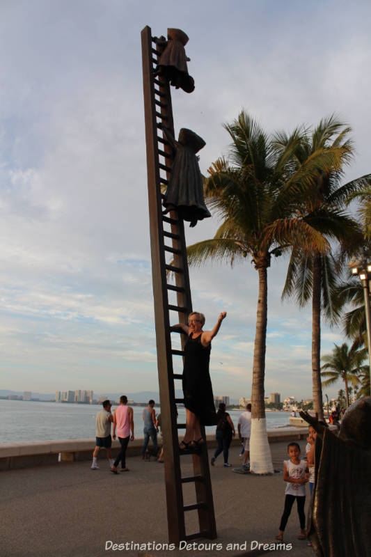 Seaside Sculptures Along the Malecón in Puerto Vallarta, Mexico: Searching for Reason