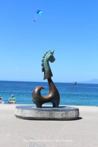Seaside Sculptures Along the Malecón in Puerto Vallarta, Mexico: The Good Fortune Unicorn