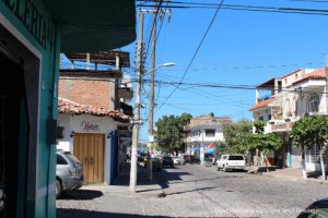 Street in 5 de Diciembre neighbourhood of Puerto Vallarta