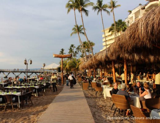 Feasting in Puerto Vallarta: restaurants along the beach